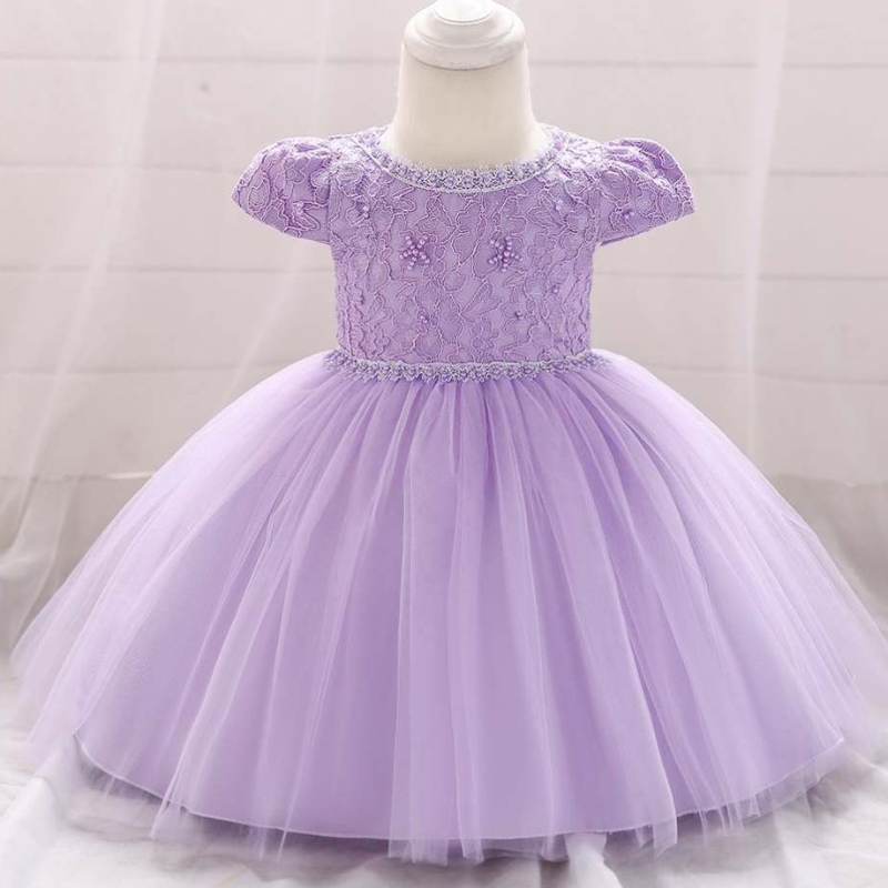 Baige reciénnacido bebé vestido de bautizo bautismo fiesta para bebés formales vestidos deniñas l1873xz