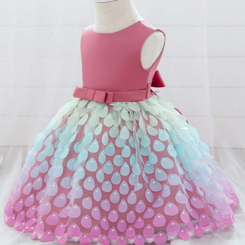 Baige Children 0-24m bebé reciénnacido Red Girls Ropa paraniños vestidos paraniñas paraniñas para 0-2y L1925XZ