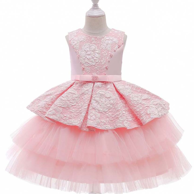 Baige Baby Girls Party Prom Clothing Flower Girls Princesa Boda Bedera Vestidos denoche
