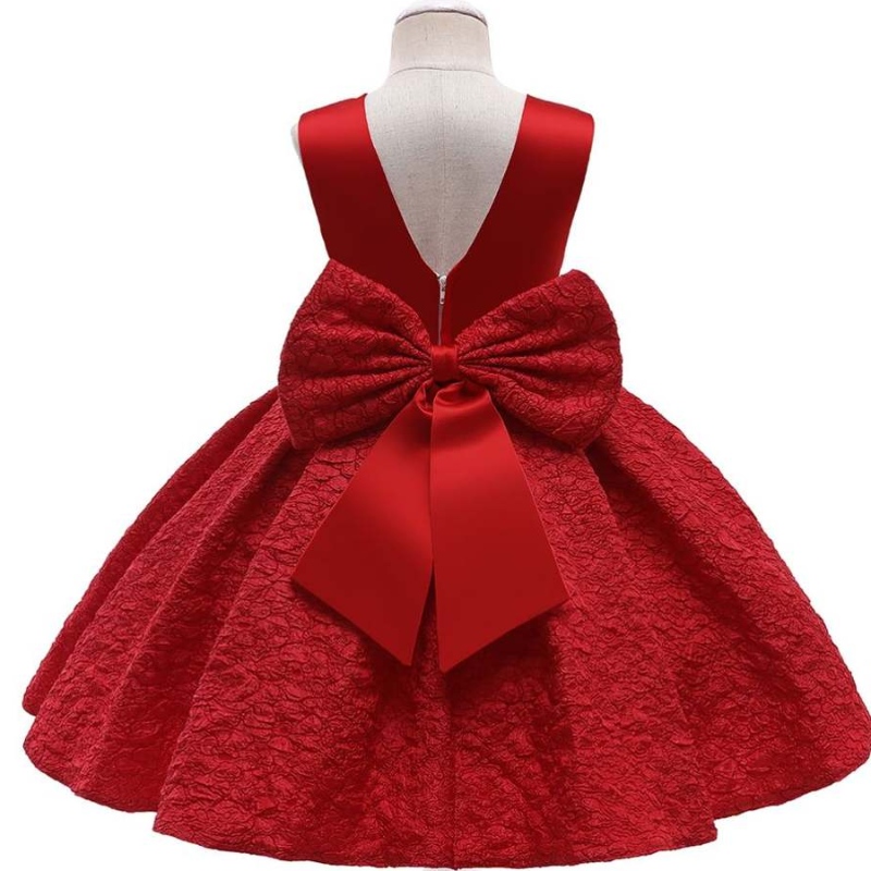 Baige Nuevo diseño Vestidos deniñas de flores paraniños Boda de la boda Party Gown Goder