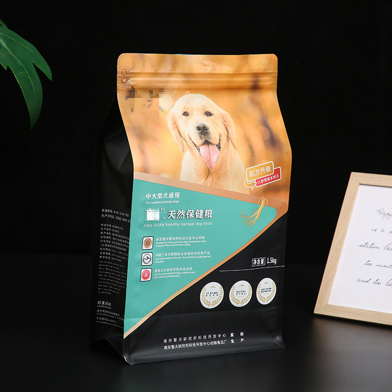 Bolsa de embalaje de comida para mascotas