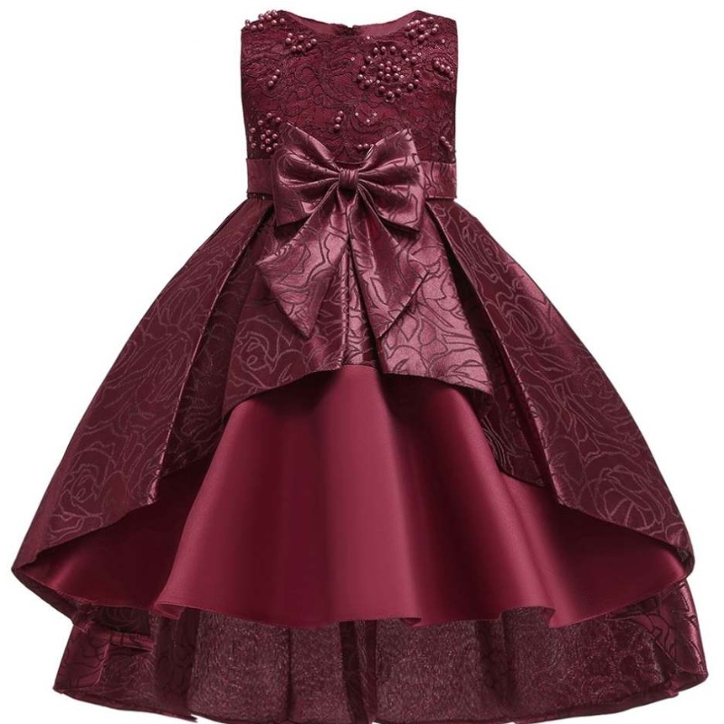 Baige 2020 Fashion Dress Kids Girl Fiesta de verano Cumpleaños Vestidos de fiesta paraniños de 3 a 5 años Vestidos deniña T5176