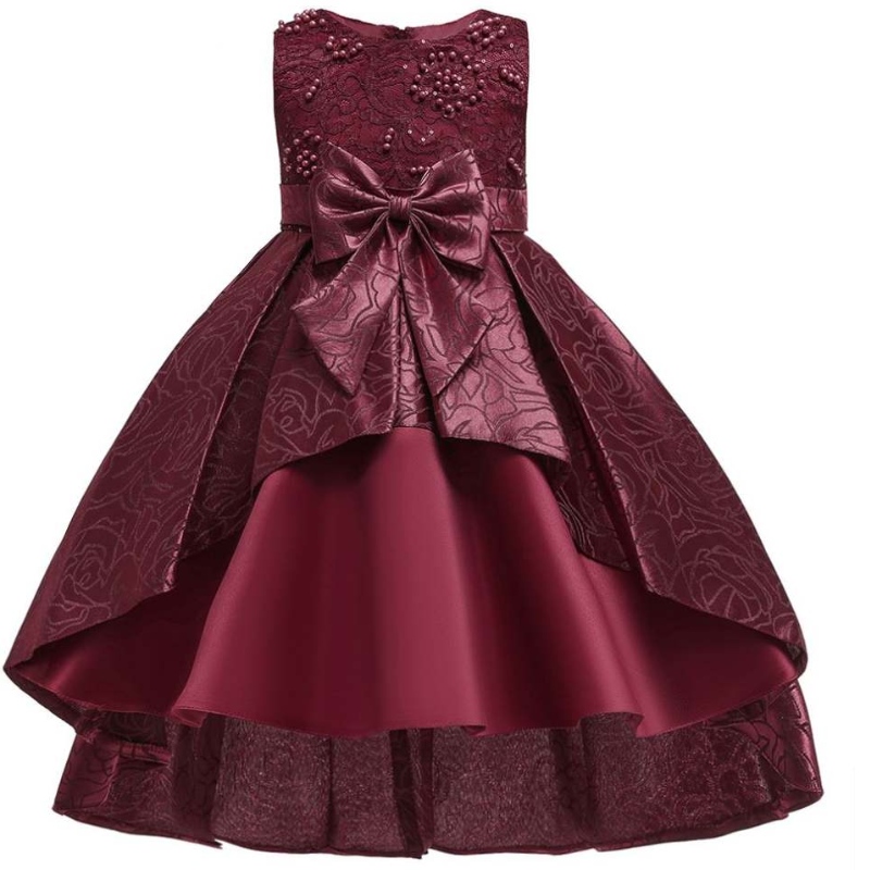 Baige 2020 Fashion Dress Kids Girl Fiesta de verano Cumpleaños Vestidos de fiesta paraniños de 3 a 5 años Vestidos deniña T5176