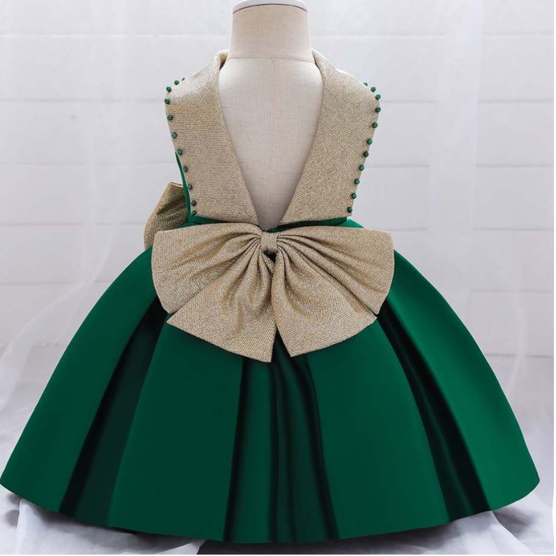 Baige Wholesale Golden Frocks Diseños de vestido