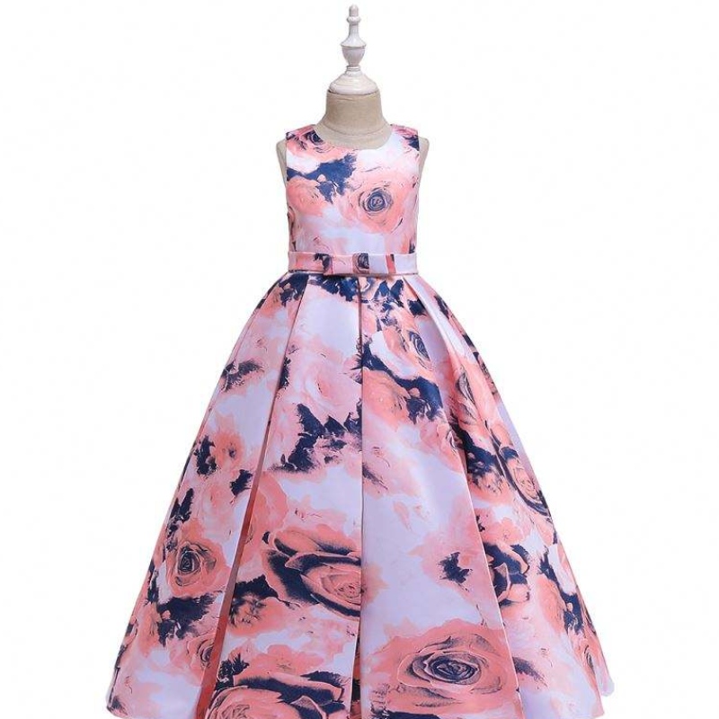 Nuevo vestido de algodón para bebés paraniños vestidos de fiesta de lanoche para un vestido deniña de 12 años Fancy LP-237
