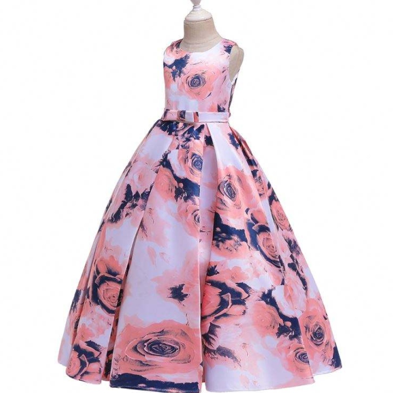 Nuevo vestido de algodón para bebés paraniños vestidos de fiesta de lanoche para un vestido deniña de 12 años Fancy LP-237