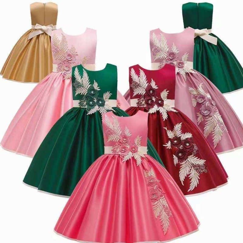 Baige Kids boutique ropa vestido deniñasnuevos trajes de primavera trajes de primavera