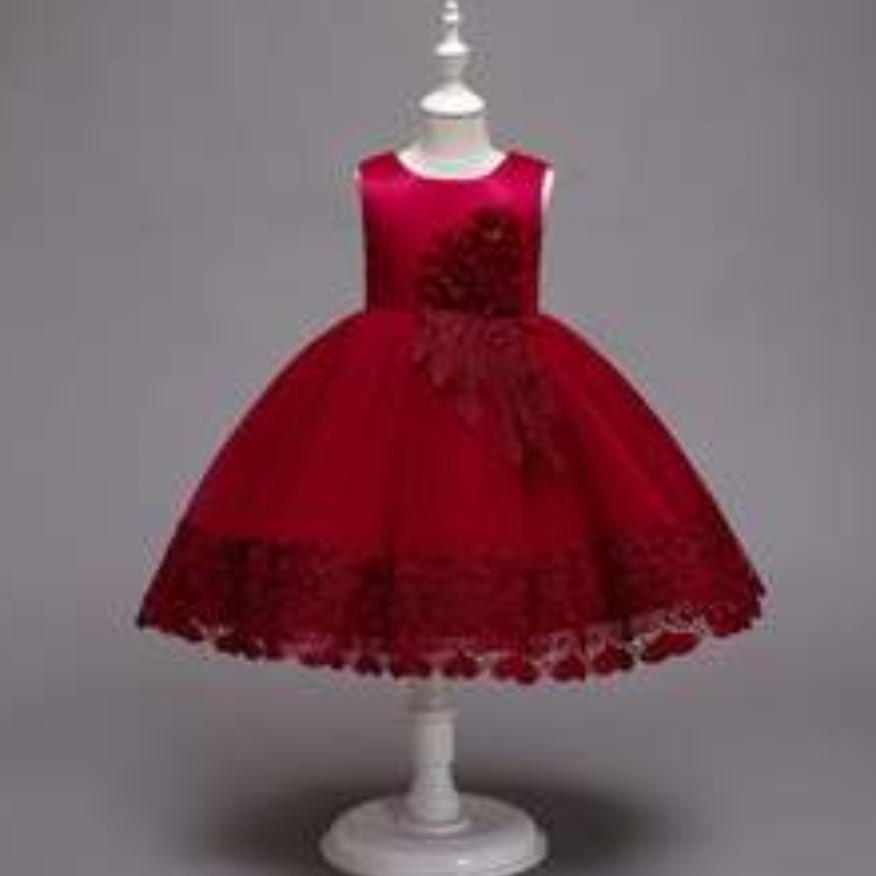 Baige New Fashion Fashion Christmas Kids Party Party Vestido de 3 a 12 años Fiesta de la fiesta Fiesta de la fiesta 68032