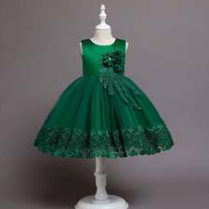 Baige New Fashion Fashion Christmas Kids Party Party Vestido de 3 a 12 años Fiesta de la fiesta Fiesta de la fiesta 68032