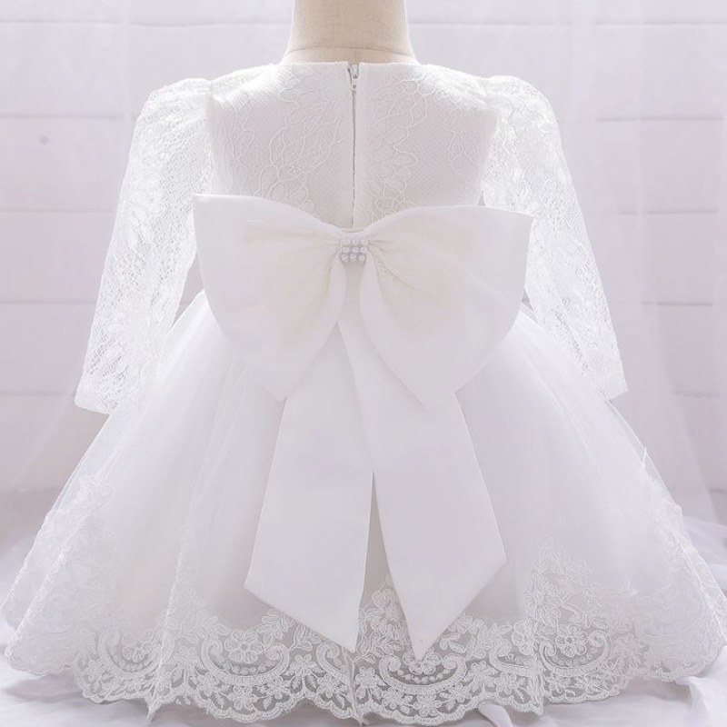 Baigenueva llegada 0-2y Vestidos de chicas de verano de encaje Flower Baby Girl Dress L1940xz