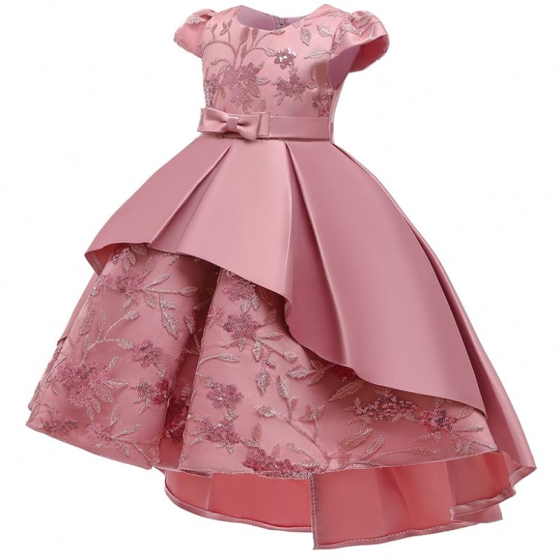 Últimos diseños paraniños Princesas Princesas Beddoling Fiesta formal Flor Flor Swallowtail Vestidos T5170