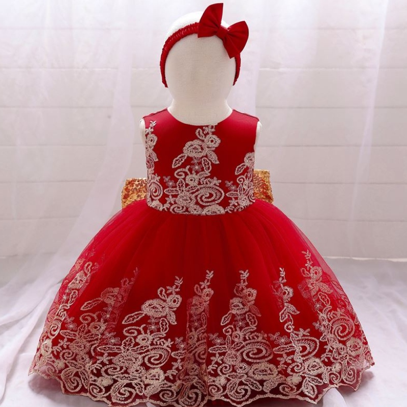 Niños Satin Pretty Party Destino de fiesta Baby Girl Princess Vestido paraniños Vestidos de cumpleaños paraniños Vestidos de fiesta de cumpleaños