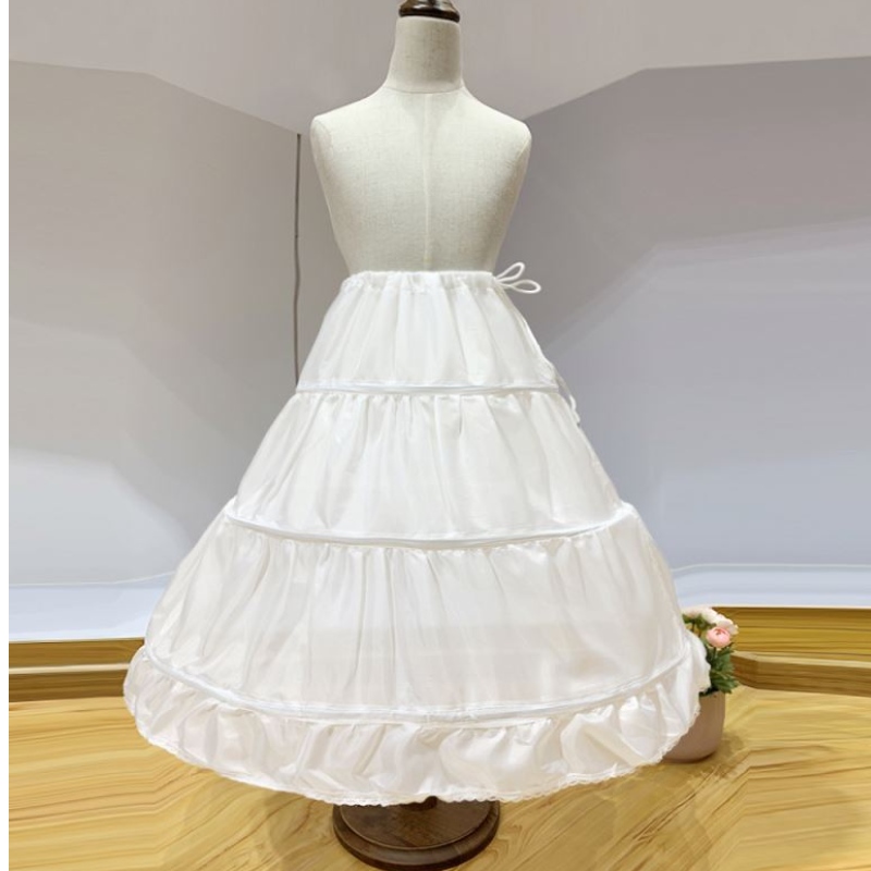 Baige Fashion Crinoline Peticoat Falda para chicas Vestidos de pelota Subskirt para vestido denovia PS06