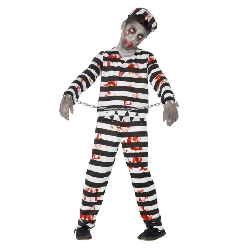Disfraz de prisionero zombie deniñoniños clásico zombie disfraz de halloween