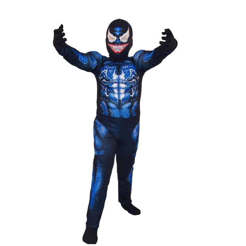 Disfraz de Halloween paraniños Biños de superhéroes Bodysuit paraniños