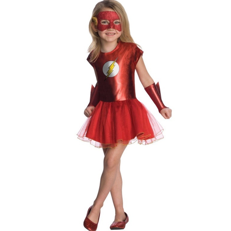 Child Superhero Flashman disfraz de Halloweenniñas Princesa Diana DISKING Regals cos set Vestido