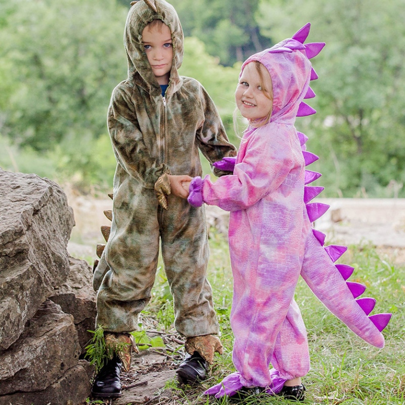 Jumpón de cosplay de ropa de dinosaurio