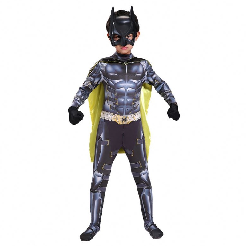 Estilo clásico TV&filmniños Figura de acción masculina Superhero Avenger Halloween Party Man Jumpsuit Anime Comic Bat Cosplay Cosplay