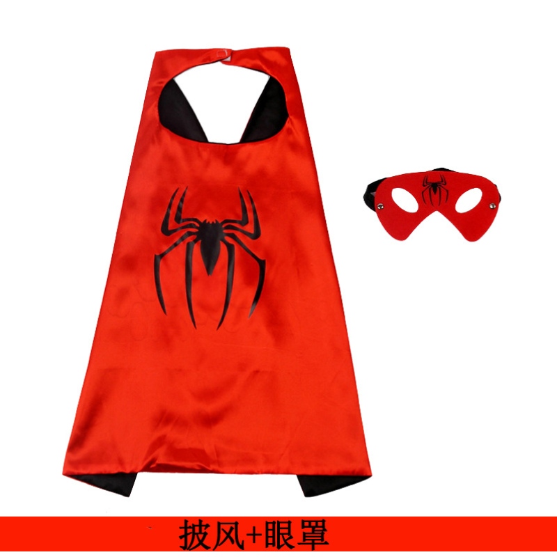 Capas de superhéroes de la fiesta de Halloween al por mayor Conjunto de disfraces de cosplay héroe adulto cape