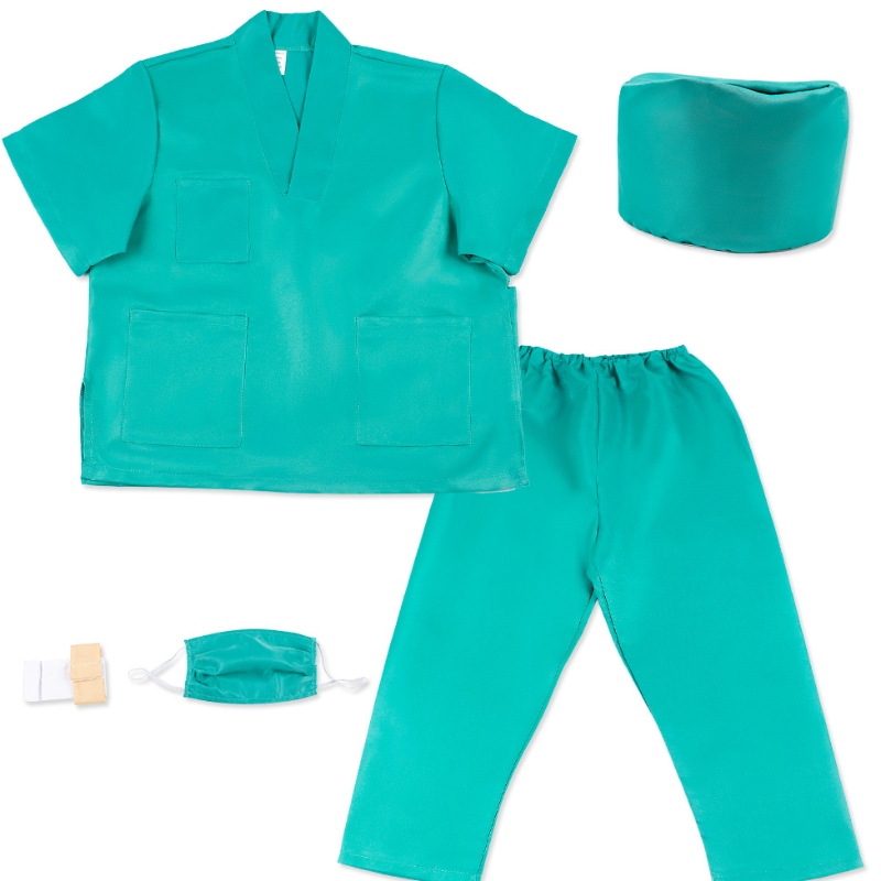 Doctor paraniños Disfraz de doctor Cirujano Vestido paraniños Niñas deniños