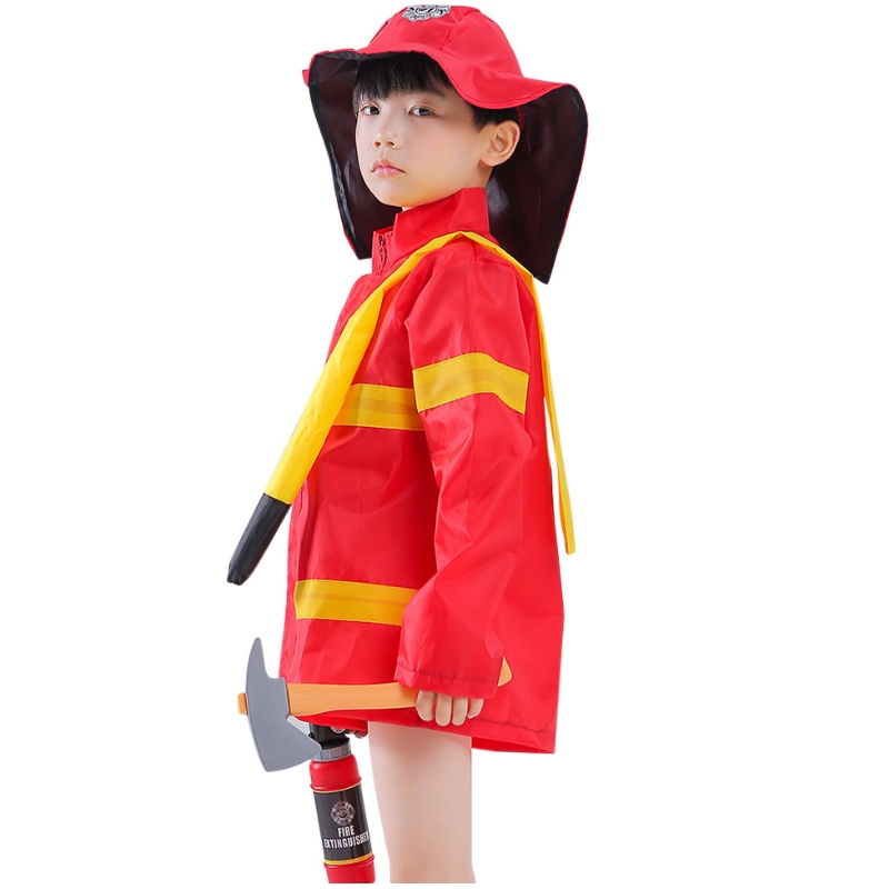 Disfraz de bombero paraniños Niester Fireman Dress Up Fire Firing Outfit