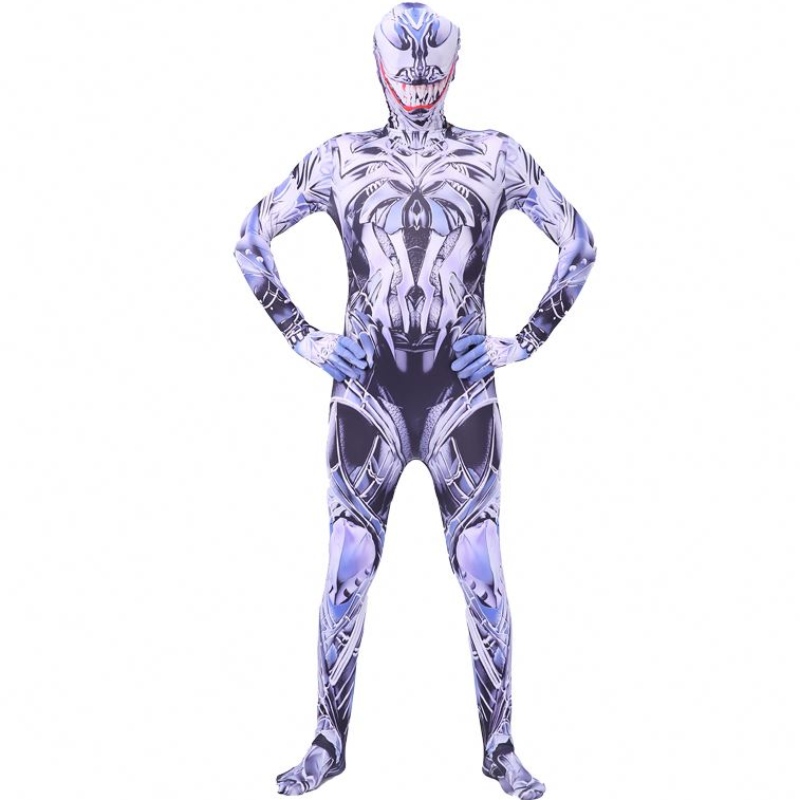 Diseño de diseño de diseño de diseño de color de halloween spiderman bodysuit de diseño elegante.