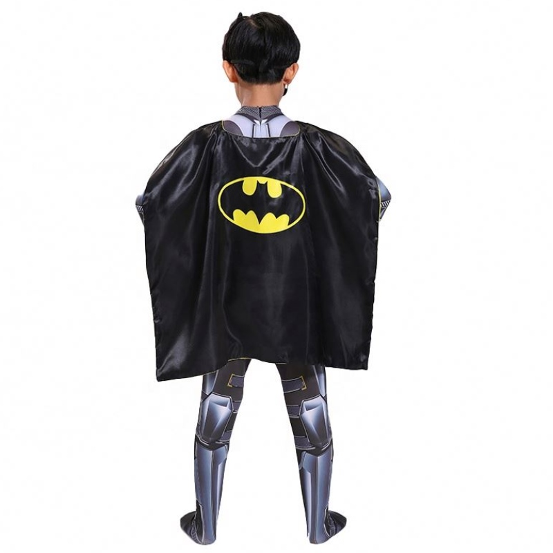 TV&movie Superhero Acción Figura Halloween Party Jumpsuit Bat Performance Man Wear for Kids Masculino