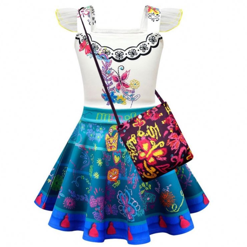 Chicas encanto mirabel cospel disfrazniños carnaval cumpleaños princesa vestidaniños encanto vestidos