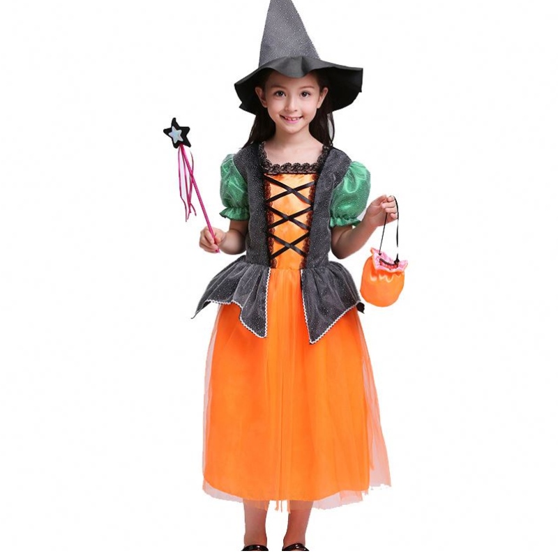 2022 Halloween Party Dress Up Witch Dance Disfraz con brujas Hat HCVM-004