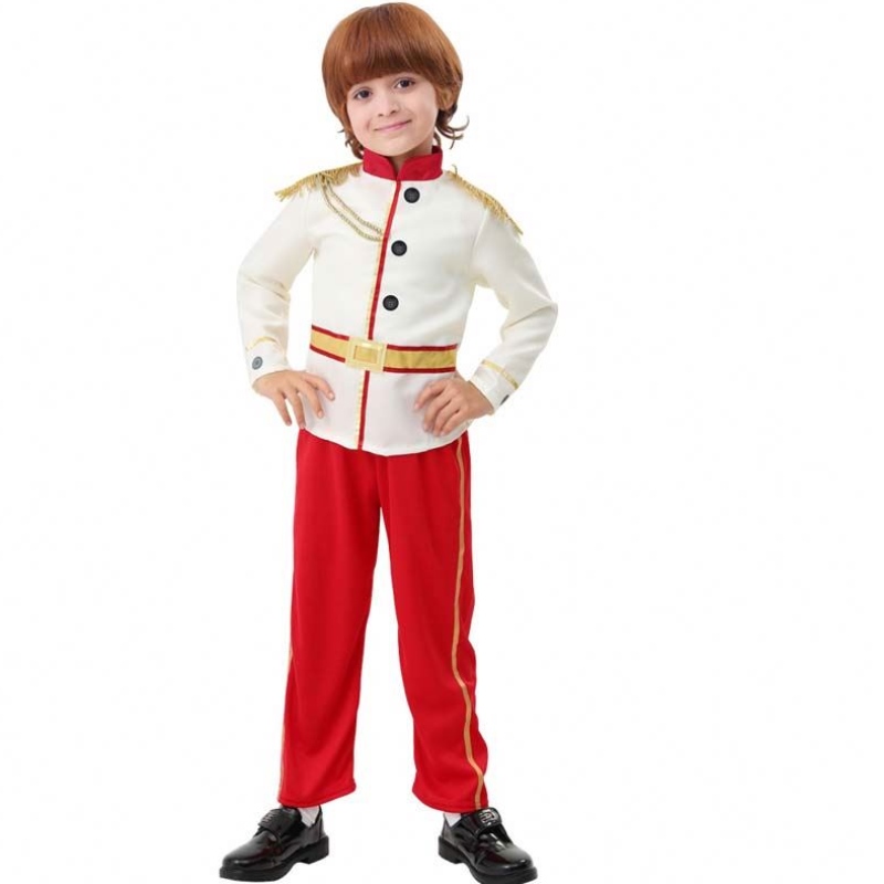 Fairytale Kids Boys de 3 a 14 años Príncipe Dress Up Prince Charming Costume HCSW-013