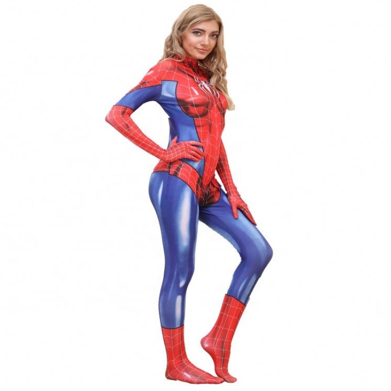 Trasal al por mayor de la película de Halloween Prop -Representamiento para la mujer Spiderman Spiderwoman Sets Sets