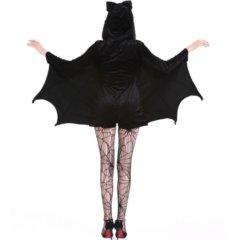 Disfraz de cosplay de mujeres uniformes de vampiros para el disfraz de fiesta de Halloween