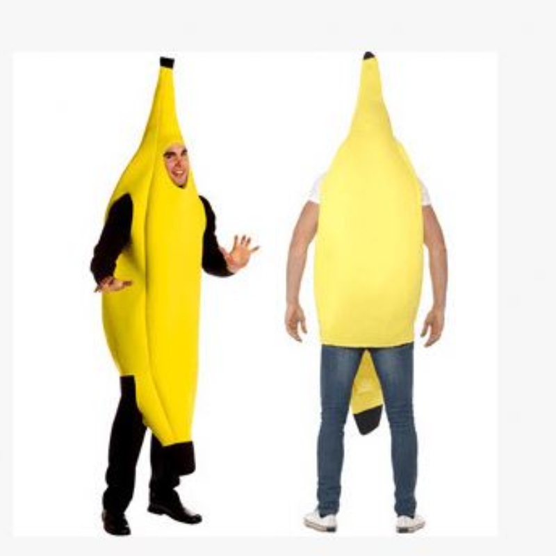 Disfraz de plátano de carnaval de cosplay al por mayor