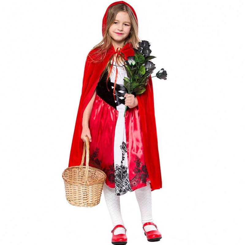 Disfraz de Halloween paraniñas Little Red Riding Hood paraniñas DGHC-087
