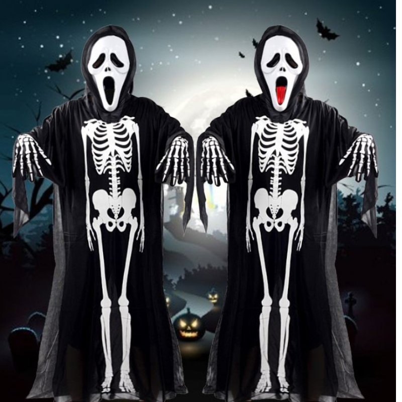 Celebración de fiesta Mascarada Cosplay disfraz de Halloween ropa fantasma