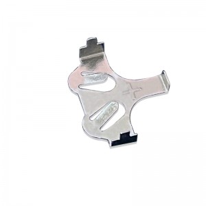 Botón Celular CR2032 Partido de la batería Precisión Establecimiento de batería conníquel Estable 3V 0.25 mm