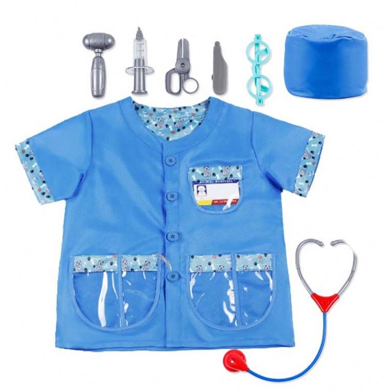Kid Children Profession Cosplay Multi Carrera Enfermera Vet Kid Doctor Disfraz HCBC-003