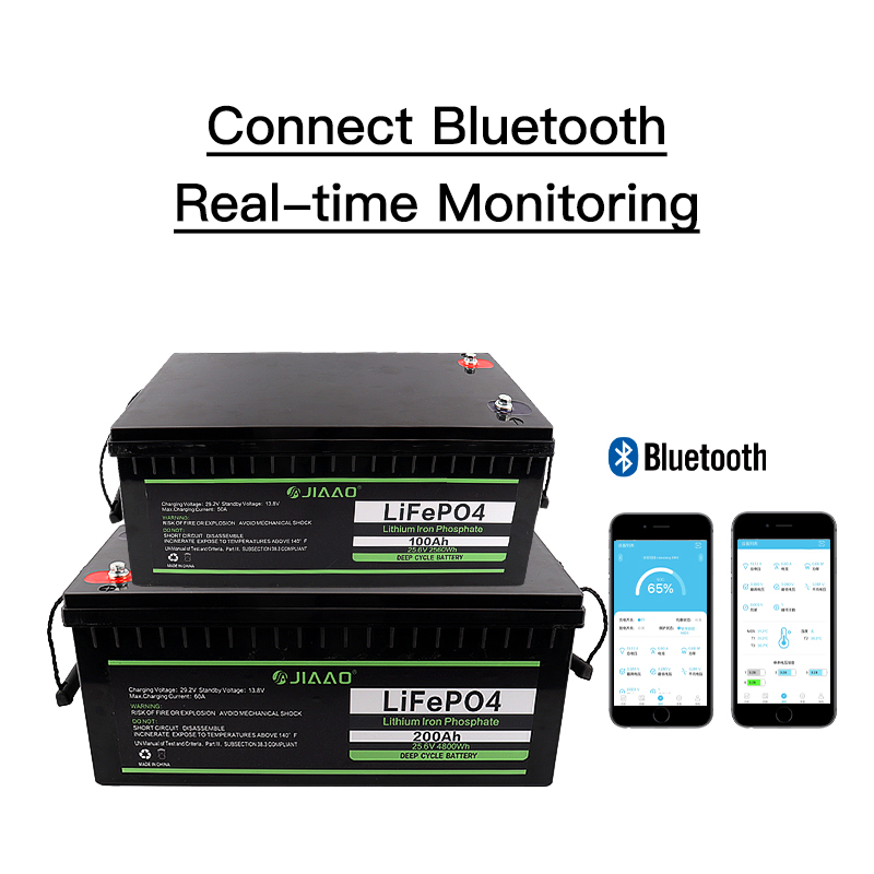 Batería lifepo4: batería de hierro de litio batteria 25v 100 / 200ah, peso ligero, 25 V 100 / 200 Ah, para una larga vida útil de RV