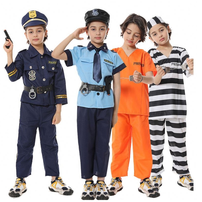 Halloween Dress Up Policeman Play Play Set Kids Police Disfrave paraniños HCBC-005