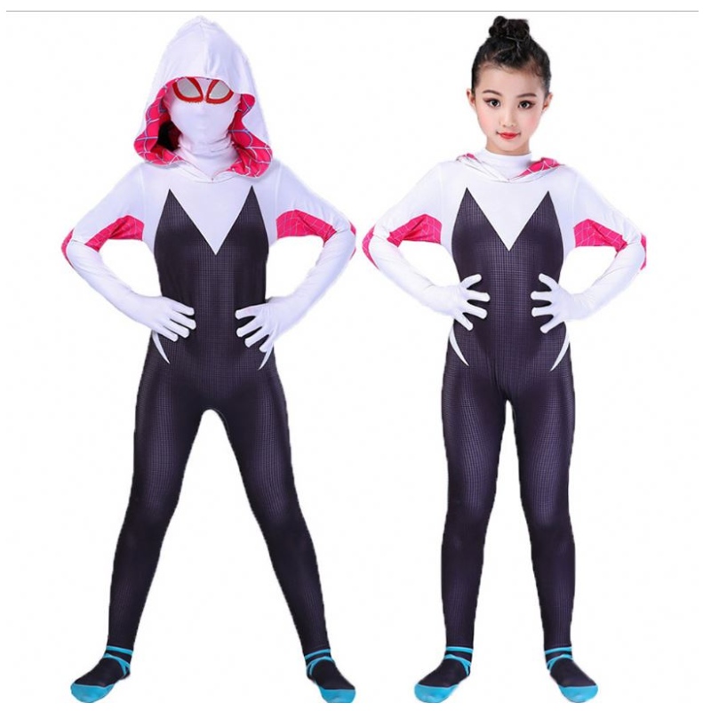 Disfraz de Spider Gwen Gwendolyn Maxine Stacy Zentai de 3D