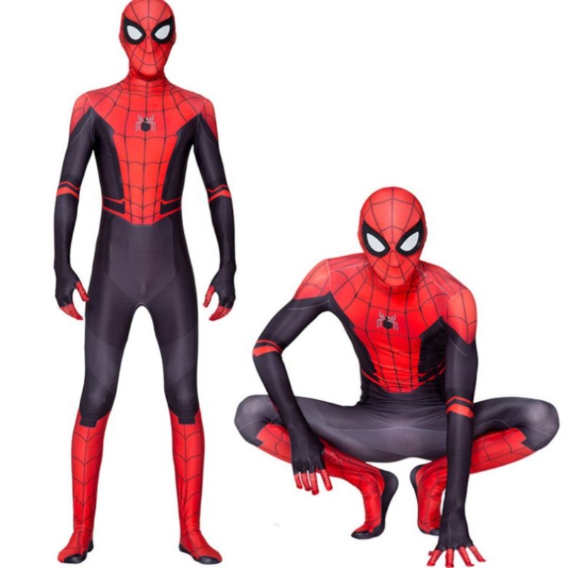 Juego de películas Children Parallel Universe Black Spider Spider Suit Anime Cosplay Spiderman Halloween Disfraz