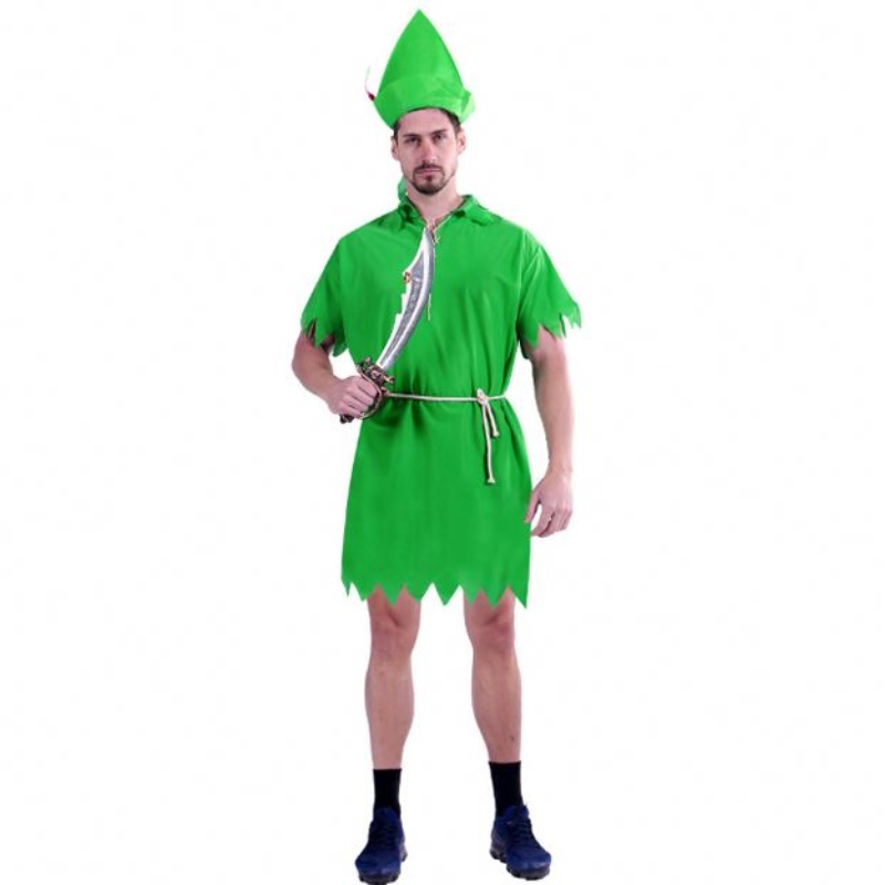 disfraz de halloween cosplay fiesta temática interpretando el disfraz de padre-hijo Peter Pan