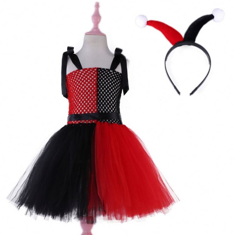 Suicide Harley Escuadrón Quinn Disfraces de anime Purim Vestido de ropa de cosplay de Halloween Party paraniños