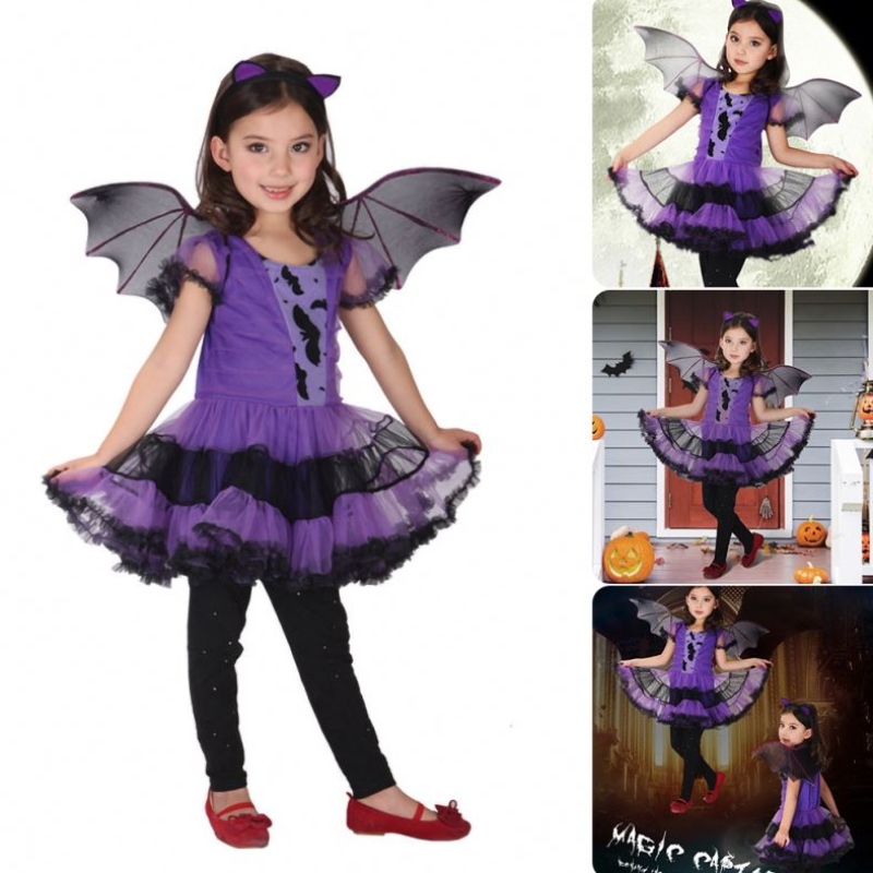 Disfraz de Halloween paraniños Niños Niños Niños brujas Cosplay Cosplay Carnival Party Princess Fancy Dress Up