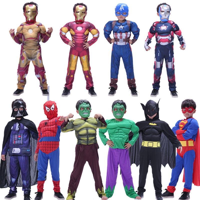 Fashion Cool American Movie Super Hero Cosplay Cosplay paraniños Idea de fiesta