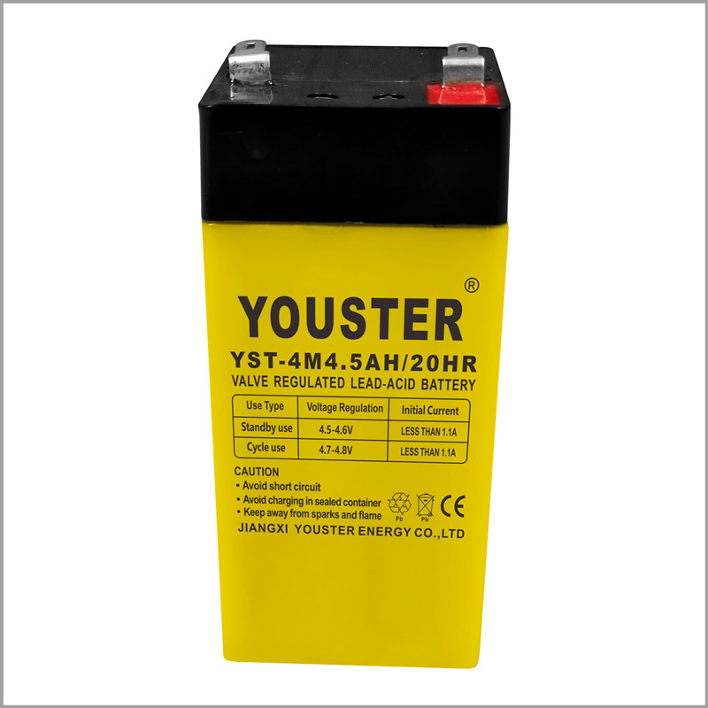 Vrla AGM Battery Small domestic Battery 4v5.0ah Lead Acid Battery