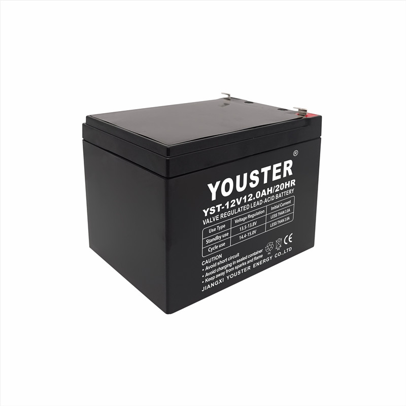 Batería de bicicleta AGM de ciclo profundo recargable multifunción 12V12AH Batería de ácido de plomo