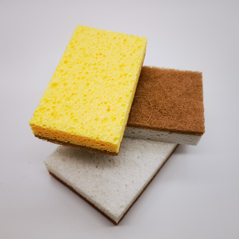Limpieza de la cocina de esponja de fibra ultrafina