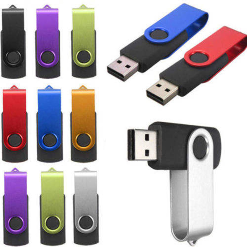 Nueva unidad de pluma USB 4GB 8 GB 16 GB 32 GB de color giratorio unidad flash USB miniatura