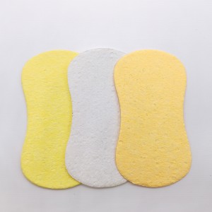 Cepillo de esponja de baño de esponja de celulosa